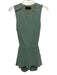 Blaque Label Size XS Green Polyester Sleeveless Surplice Knee Length Dress Green / XS