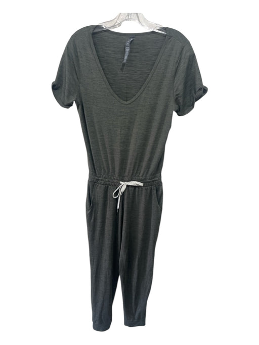 Vuori Size XS Gray Green Polyester Blend Heathered Drawstring Waist Jumpsuit Gray Green / XS