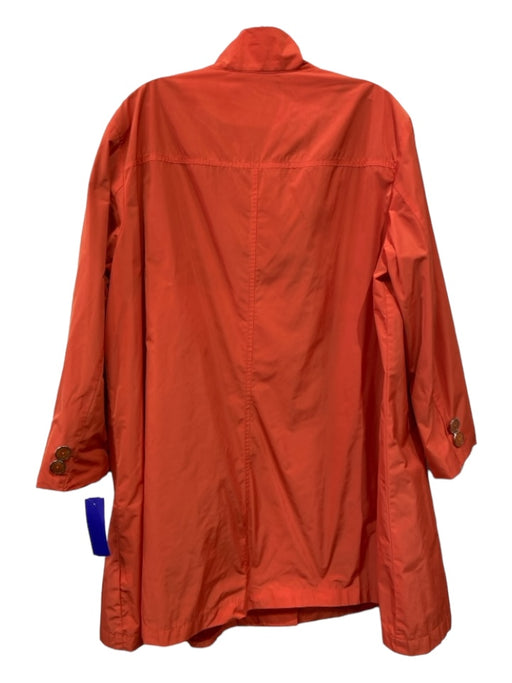 Faconable Size XL Orange Polyester Zip Front Long Sleeve Jacket Orange / XL