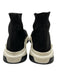Balenciaga Shoe Size 7 Black & White textile upper Sock Ankle Logo Sneakers Black & White / 7