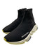 Balenciaga Shoe Size 7 Black & White textile upper Sock Ankle Logo Sneakers Black & White / 7