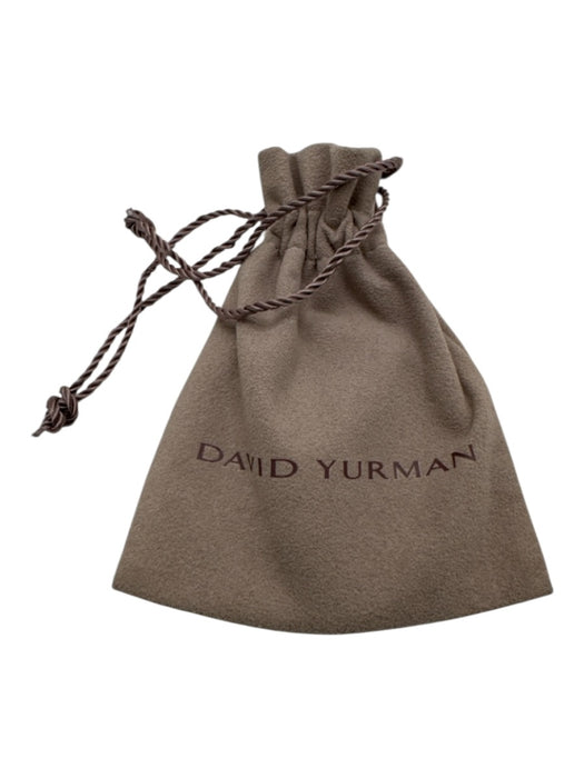 David Yurman Silver 925 Sterling Silver Twisted Cable Bracelet Silver