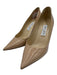 Jimmy Choo Shoe Size 39 Beige Patent Leather Stiletto Pointed Toe Pumps Beige / 39