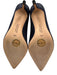 Lauren Ralph Lauren Shoe Size 8.5 Navy Blue fabric upper Denim Pointed Toe Pumps Navy Blue / 8.5