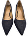 Lauren Ralph Lauren Shoe Size 8.5 Navy Blue fabric upper Denim Pointed Toe Pumps Navy Blue / 8.5