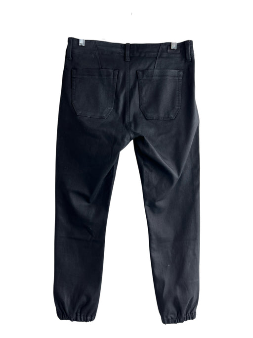 Paige Size 29 Black Rayon Blend Button Front Ocean Belt loops Pants Black / 29