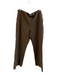 Eileen Fisher Size EST XXL Army Green Cotton Blend Mid Rise Zip Fly Pants Army Green / EST XXL