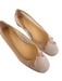 Stuart Weitzman Shoe Size 9 Baby Pink Mesh & Leather Round Toe Bow Detail Shoes Baby Pink / 9