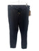 Alala Size L Black Nylon Blend Elastic & Drawstring Waist Zip Pockets Pants Black / L
