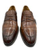 Magnanni Shoe Size 9 AS IS Brown Leather Solid Loafer Men's Shoes Brown / 9