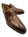 Magnanni Shoe Size 9 AS IS Brown Leather Solid Loafer Men's Shoes Brown / 9