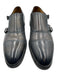 Di Bianco Shoe Size 9 Gray Leather Solid Horsebit Men's Shoes Gray / 9