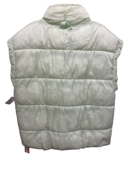 Free People Movement Size XS Light Green Synthetic Zip Front Vest Padded Jacket Light Green / XS