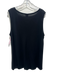 Eileen Fisher Size 1X Black Viscose Sleeveless Top Black / 1X