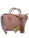 Patricia Nash Light Pink Leather Braided Design Multi Strap Bag Light Pink / M/L