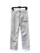 Hudson Size 26 White Cotton Blend 5 Pocket High Rise Straight Cut Jeans White / 26