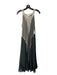 Viviana Uchitel Size 2 Gray & Light Gray Silk Ombre Shift Dress Sleeveless Dress Gray & Light Gray / 2