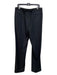 Armani NWT Size 36 Black Wool Blend Solid Wide Leg Men's Pants 36