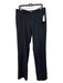 Armani NWT Size 36 Black Wool Blend Solid Wide Leg Men's Pants 36