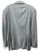 Canali Gray & Blue Wool Blend Plaid 2 Button Men's Blazer Gray & Blue / 56L