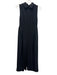 Athleta Size 6P Black Polyester Blend Sleeveless Pleated Elastic Waist Jumpsuit Black / 6P