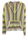 27 Miles Size XS Yellow, Brown, Black Cashmere Long Sleeve Striped Hood Sweater Yellow, Brown, Black / XS