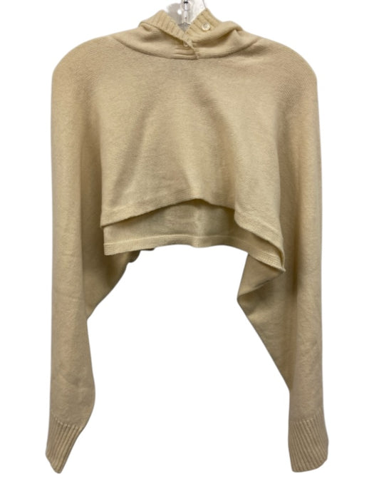 White + Warren Size XS Cream, Gray, Brown Alpaca Blend Long Sleeve Sweater Cream, Gray, Brown / XS