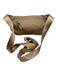 Rag & Bone Taupe Gold Nylon Zip Close faux leather Fanny Pack Bag Taupe Gold / Mini