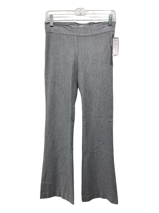 Avenue Montaigne Size 2 Light Gray Viscose Heathered Elastic Waist Pants Light Gray / 2