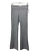 Avenue Montaigne Size 2 Light Gray Viscose Heathered Elastic Waist Pants Light Gray / 2