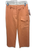 Stella McCartney Size 36 Pastel Orange Viscose Blend Cargo Pocket Wide Leg Pants Pastel Orange / 36