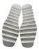 Stella McCartney Shoe Size 37.5 Beige & White Leather Slingbacks Wood Sandals Beige & White / 37.5
