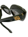 Loewe Olive Green Acetate Gold hardware Cat Eye Tinted Lens Logo Sunglasses Olive Green