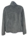 Patagonia Size M Blue Gray Polyester Long Sleeve Fleece Snap Buttons Jacket Blue Gray / M