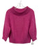 3.1 Phillip Lim Size XS Fuchsia Pink Wool Blend Ribbed Knit Wide Neck Sweater Fuchsia Pink / XS
