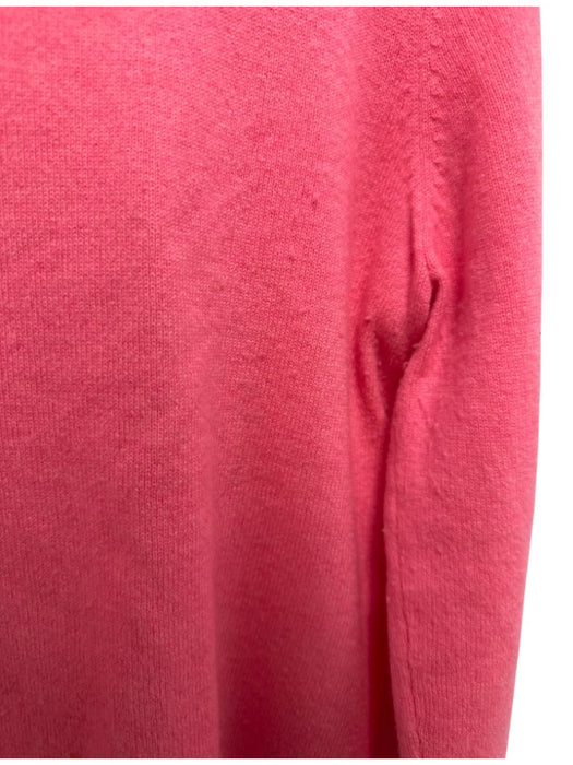 Lisa Yang Size 0 Pink Cashmere Knit Rolled Hem Cropped Pullover Sweater Pink / 0