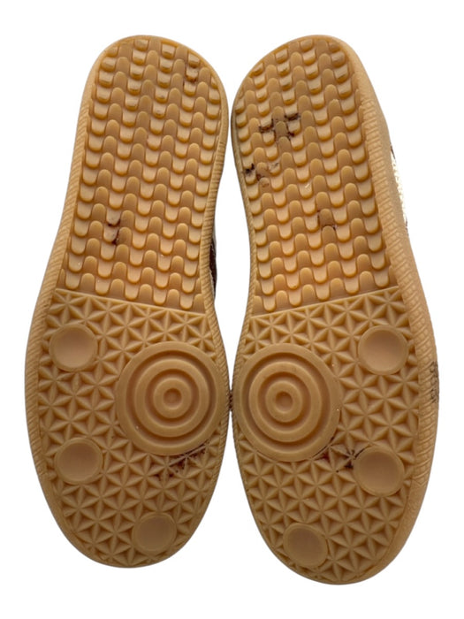 Vanessa Bruno Shoe Size 39 Cream Beige & Brown Textile & Leather Upper Sneakers Cream Beige & Brown / 39