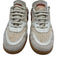 Vanessa Bruno Shoe Size 39 Cream Beige & Brown Textile & Leather Upper Sneakers Cream Beige & Brown / 39