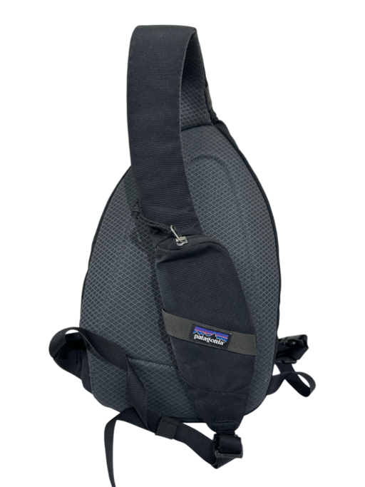 Patagonia Black Nylon Buckle Detail Zip Pockets Side Bag Bag Black / S