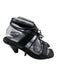 Stella McCartney Shoe Size 38 Black & Brown Faux Leather Wood Strappy Shoes Black & Brown / 38