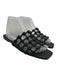 Toteme Shoe Size 38 Black Goat Skin Leather Knotted Cord Braided Bandeau Shoes Black / 38