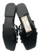 Toteme Shoe Size 38 Black Goat Skin Leather Knotted Cord Braided Bandeau Shoes Black / 38