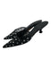 Khaite Shoe Size 38 Black Leather Mesh Rhinestone Kitten Heel Shoes Black / 38