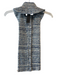 Veronica Beard Blue Cotton Blend Tweed Silver Hardware Zip Accessories - Women Blue
