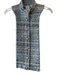 Veronica Beard Blue Cotton Blend Tweed Silver Hardware Zip Accessories - Women Blue