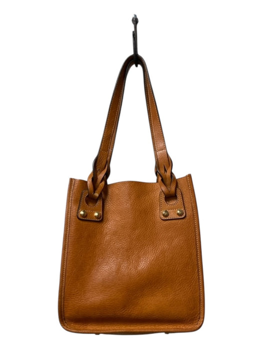 Annabel Ingal light brown Leather Pebbled 2 handles Gold Hardware Bag light brown / Medium