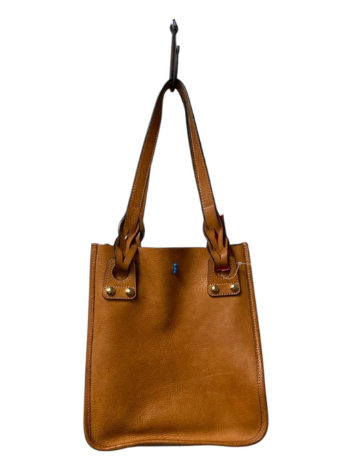 Annabel Ingal light brown Leather Pebbled 2 handles Gold Hardware Bag light brown / Medium