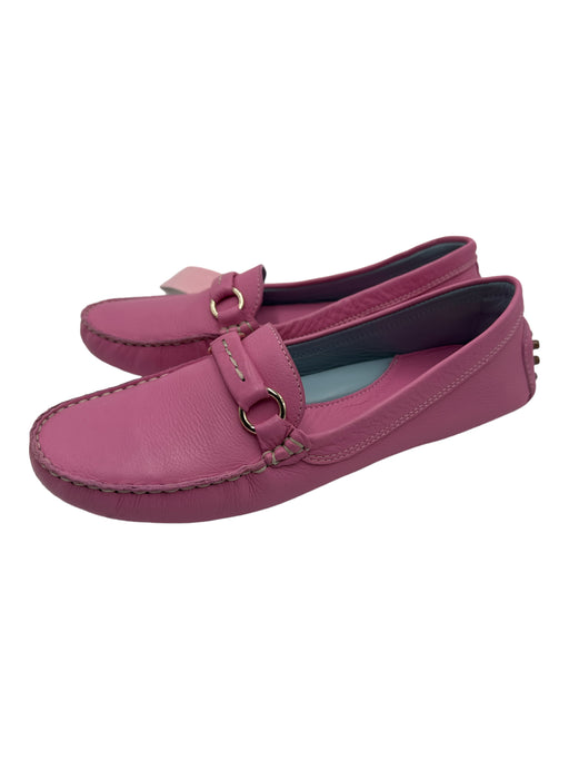 Frances Valentine Shoe Size 7.5 Light Pink Leather Gold hardware Loafers Light Pink / 7.5