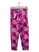 Frances Valentine Size 4 Pink, Purple & Navy Blue Side Zip Floral Tapered Pants Pink, Purple & Navy Blue / 4