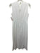 Jenni Kayne Size S White Linen & Viscose Keyhole Sleeveless Back Zip Dress White / S